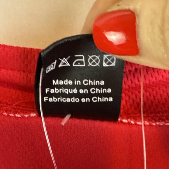 NEW bpbtti Women’s X-Large Cycling Shirt Short Sleeves Red Biking XL Athletic - Picture 5 of 9